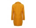 Women's Plus Size Coat,Solid Asymmetrical Long Sleeve Winter Blue / Black / Yellow Others Medium