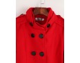 Women's Casual/Daily Simple Coat,Solid Turtleneck Long Sleeve Winter Blue / Red / Black / Brown / Yellow Wool Thick