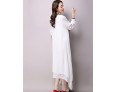 Women's Casual / Day Solid Loose / Swing Dress ,False Two Literature and ArtV Neck Maxi Cotton / Linen